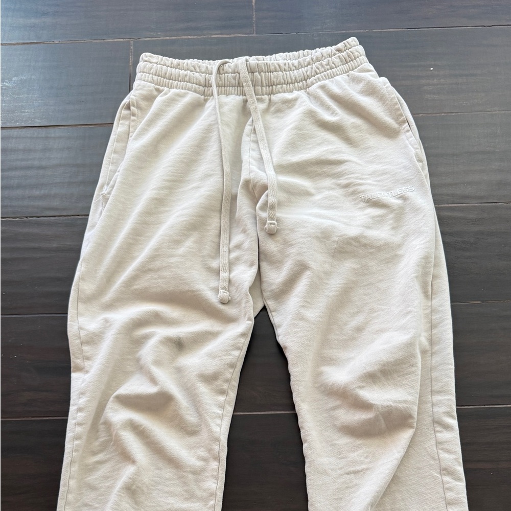TALENTLESS Kids Light Gray Joggers